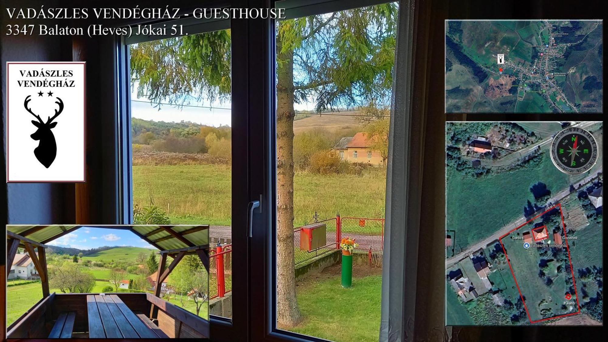 Vadaszles Vendeghaz Bukkszentmarton Exterior foto